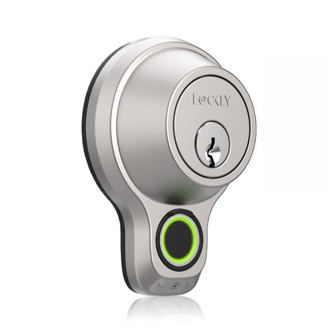 ULTRALOQ Lever, Heavy Duty Smart Lock 5-in-1 Keyless Entry Door Locks,  Fingerprint Lock with Keypads and Voice Guide, Smart Door Lock for Front  Door, Home and Office Black 