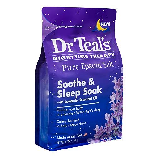 Nighttime Therapy Epsom Salt Bath Soaking Solution