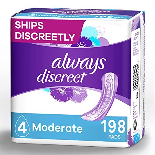 Always Discreet Incontinence Pads for Women