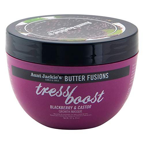 Butter Fusions Tress Boost Blackberry and Castor Growth Masque