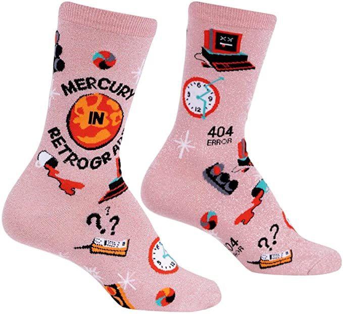 Mercury Retrograde Socks
