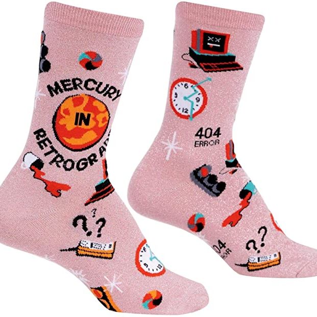 Mercury Retrograde Socks