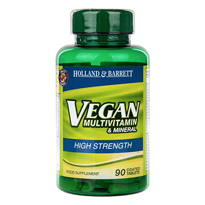 Holland & Barrett Vegan High Strength Multivitamins 60 Tablets
