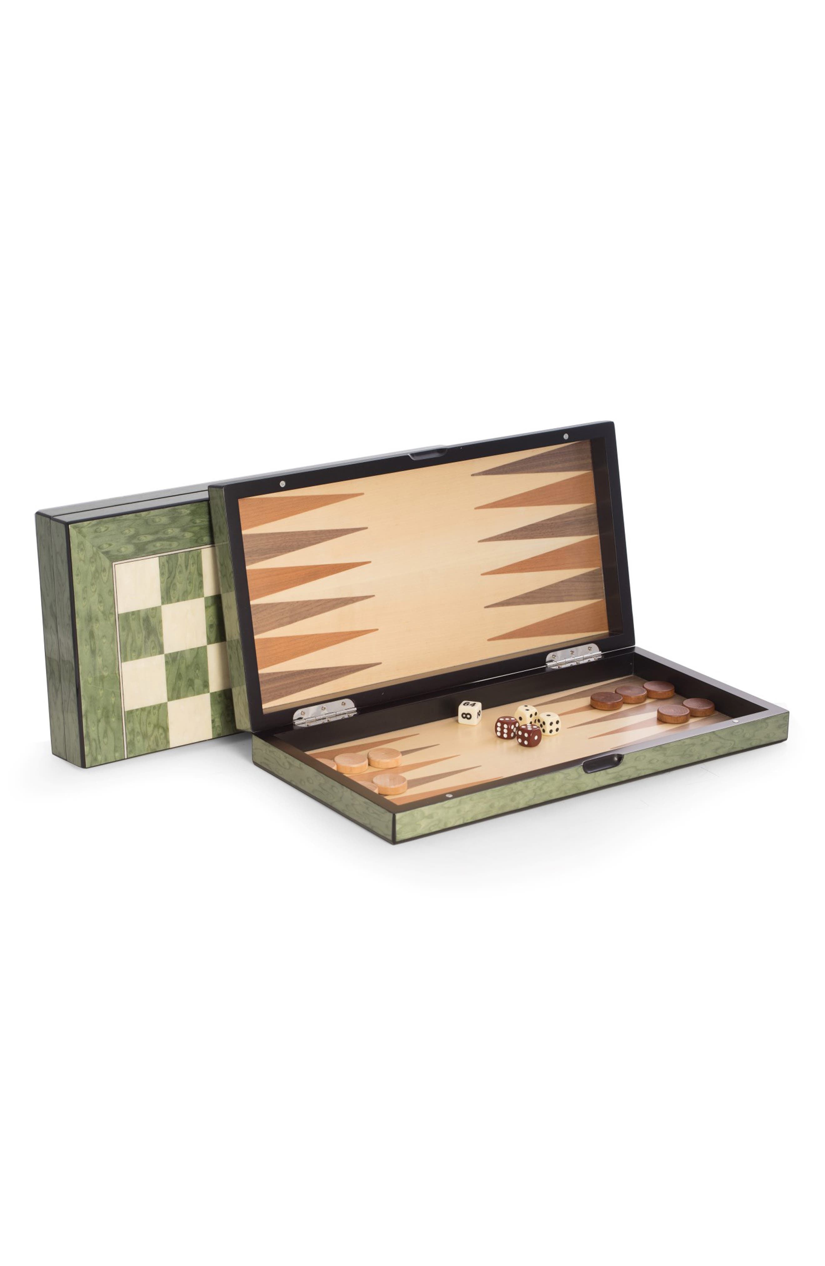 Chess, Checkers, Backgammon Multi-Game Set