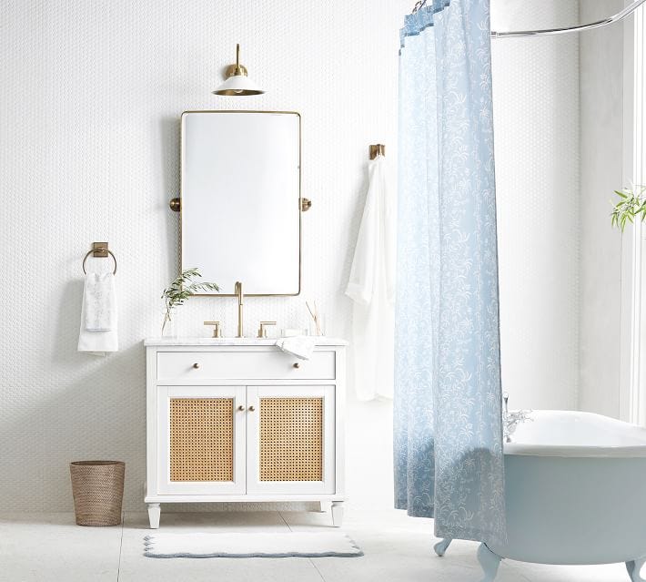 Marigold Organic Shower Curtain