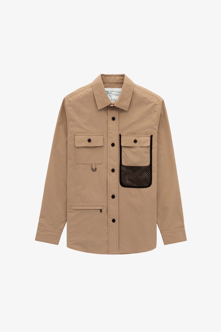 Woolrich trout run hot sale shirt jacket