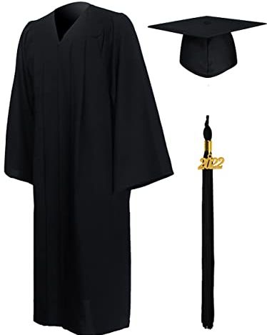 Graduation Gown, Cap, and Tassel Set