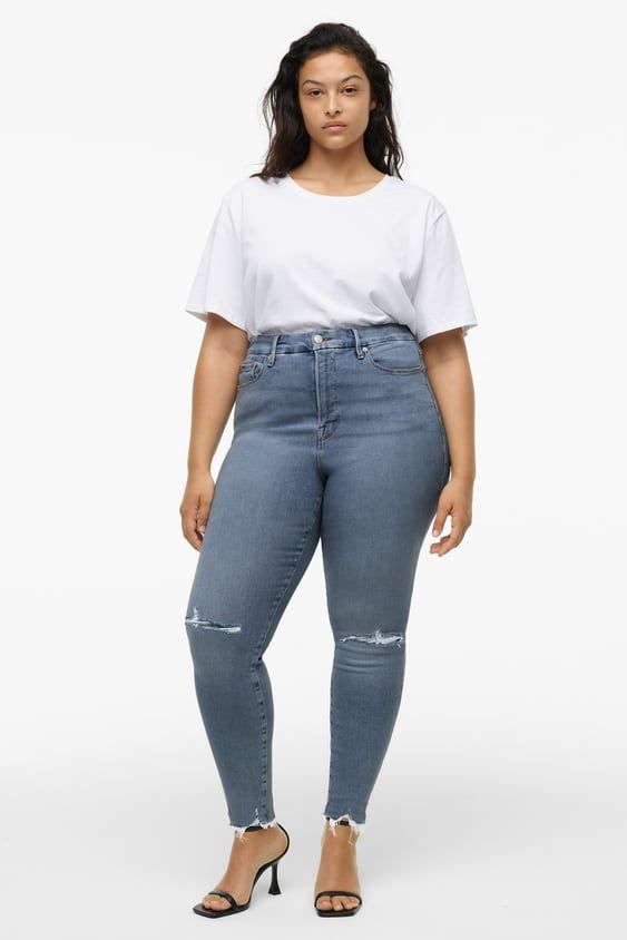 Good American ZW Jeans High Rise Skinny 