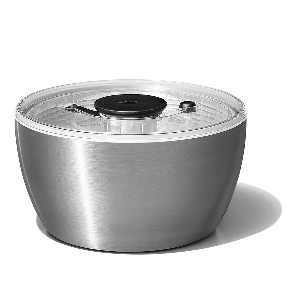 Stainless Steel Salad Spinner Multifunctional Large Capacity