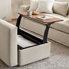 10 Trendy Ottoman Espresso Tables That Will Save Area In Your Dwelling Room 83 1652125659 big sur upholstered storage ottoman with pull out table 1 o.jpg?crop=0