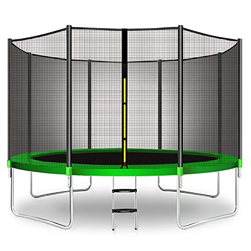 Recreational Trampoline with Enclosure Net