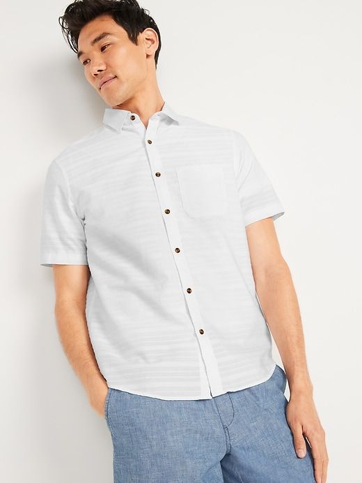 Old navy short store sleeve button up