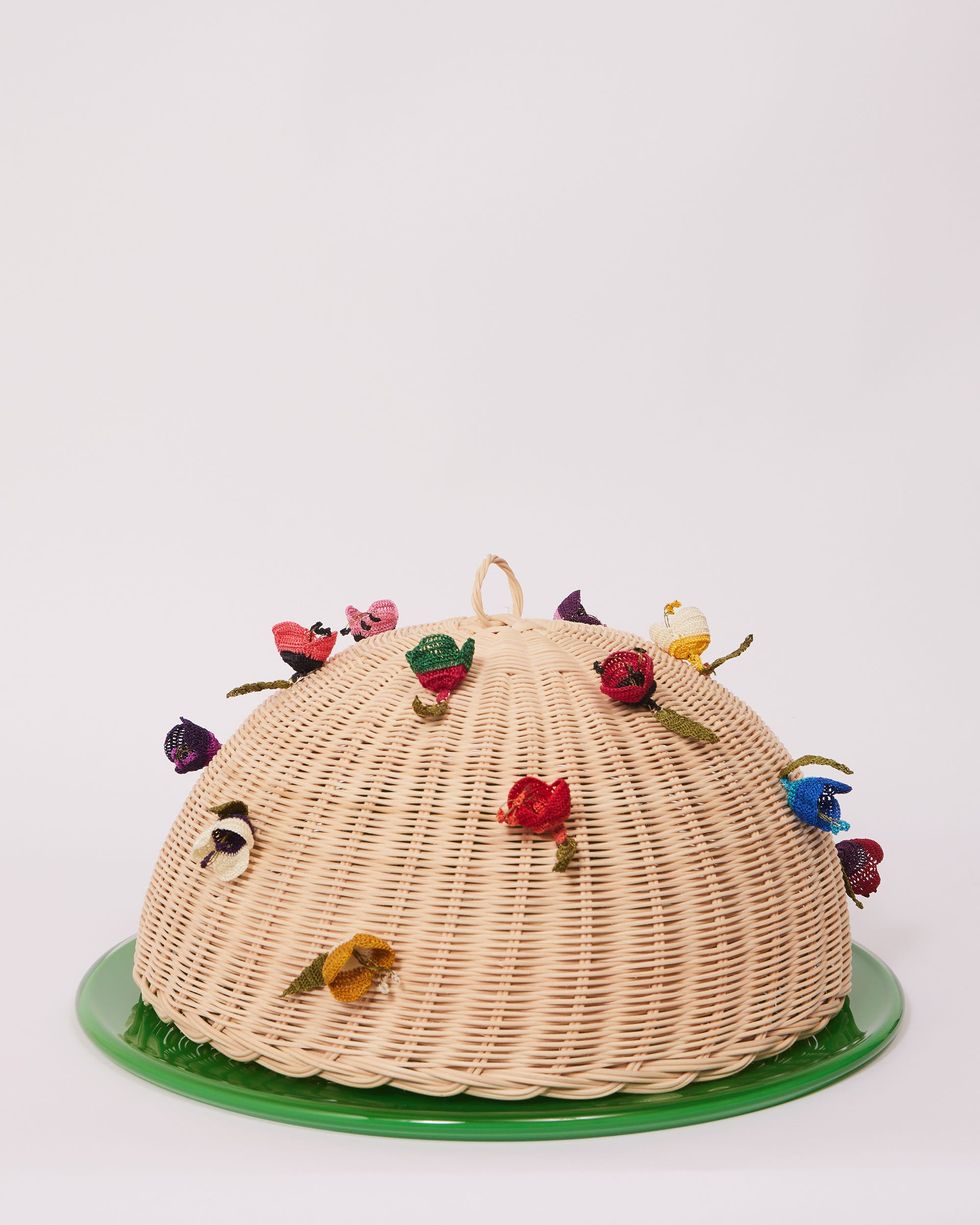 Oya Rattan Cake Dome