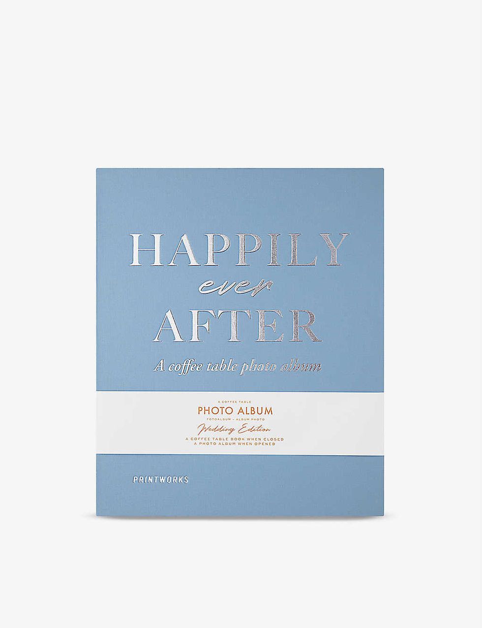 Happily Ever After coffee table photo album 21cm x 28cm