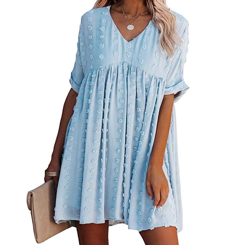 Summer Women’s Mini Dress Short Sleeves 