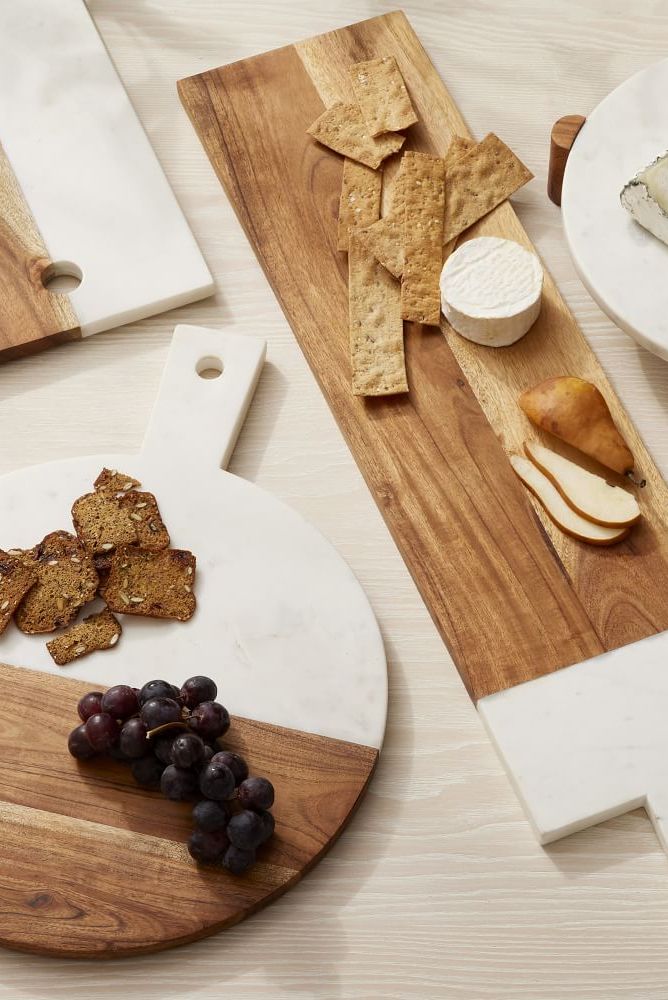 Preston Marble & Wood Cheese Boards