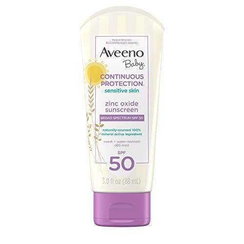 Continuous Protection Zinc Oxide Mineral Sunscreen 