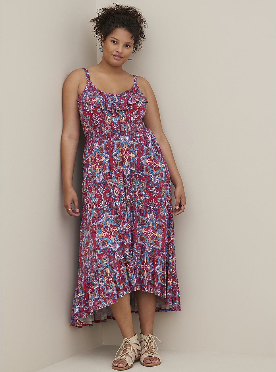 Dresses for Women 2021 Plus Size Floral Beach Dress Summer Dresses Vintage Sundress Womens Boho Maxi Dresses 