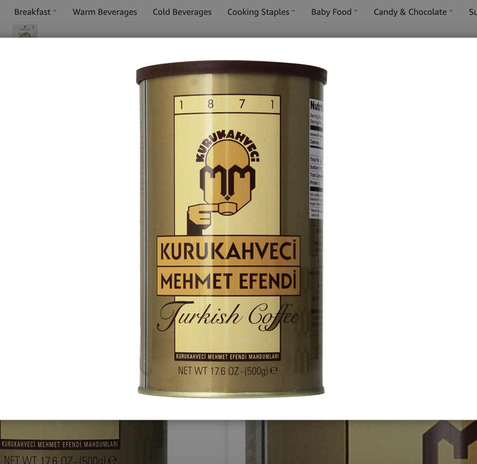 Kurukahveci Mehmet Efendi Turkish Coffee