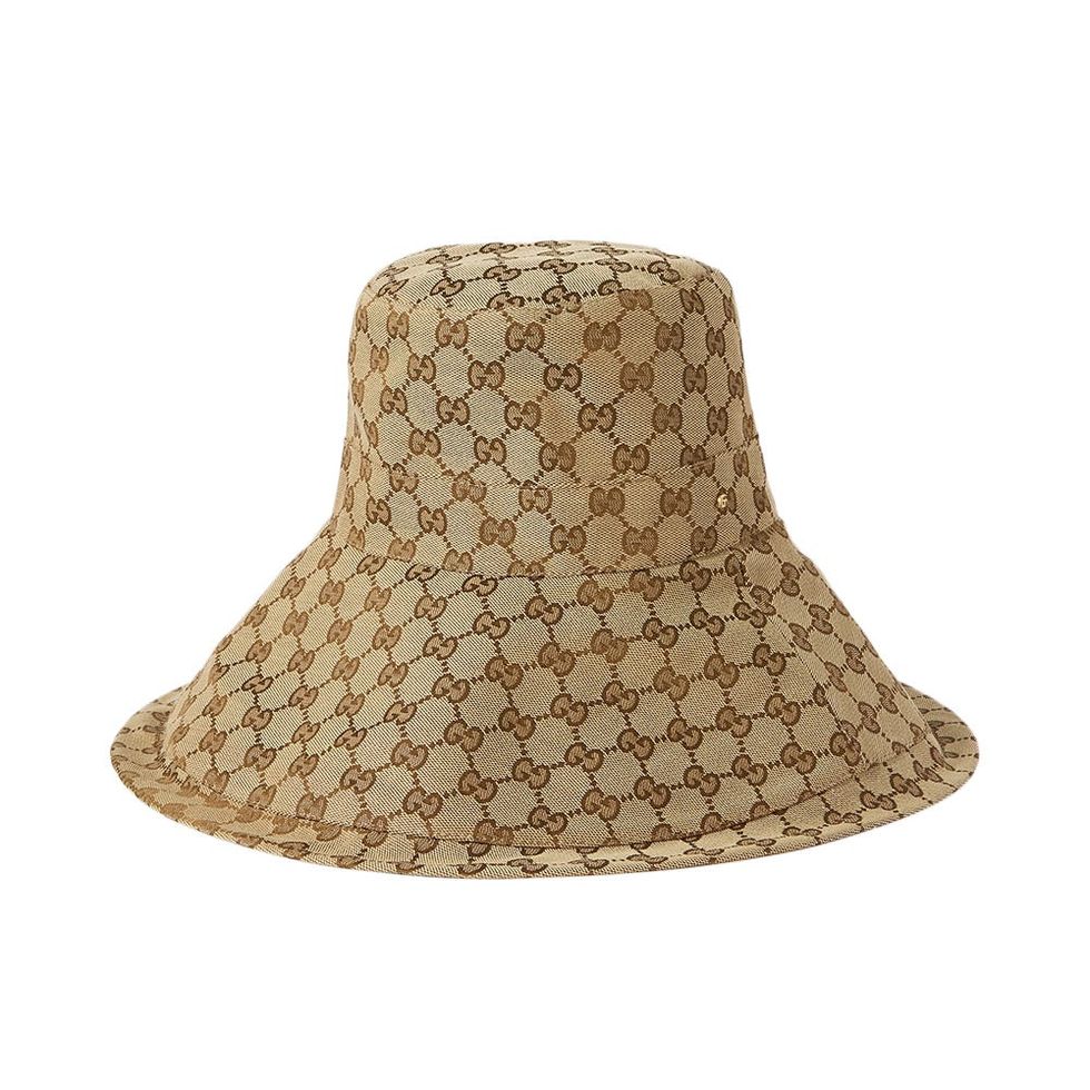 Canvas-Jacquard Bucket Hat