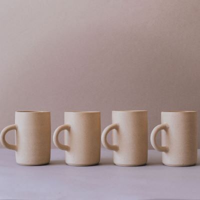 Cylindrical Set of 4 Cups