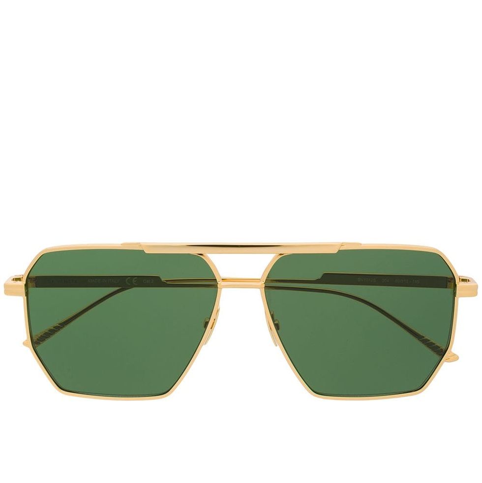 Bottega Veneta Oversized Square-Frame Sunglasses