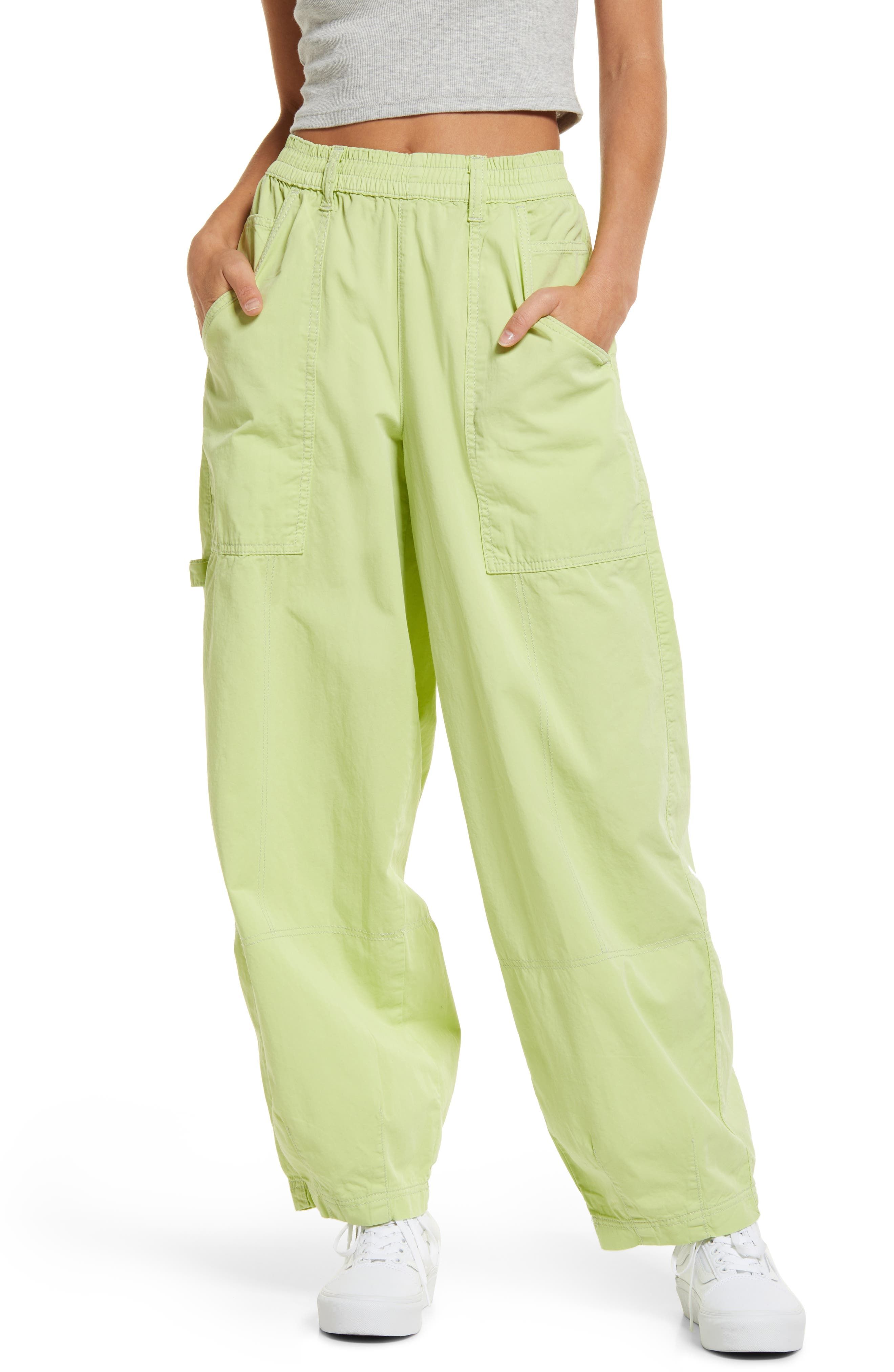 womens cargo track pants