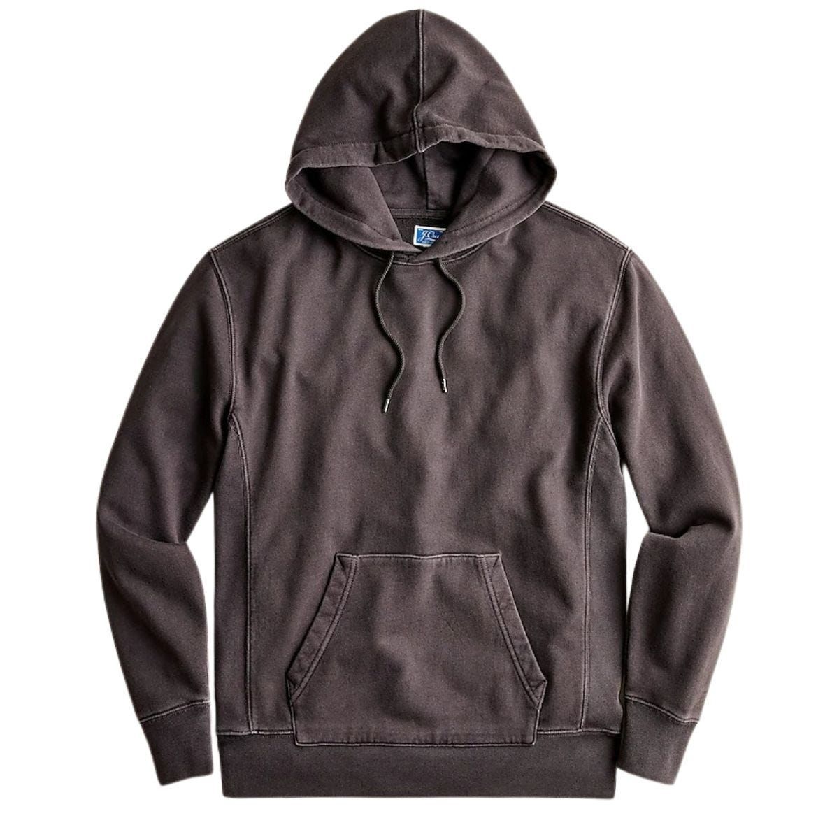 J crew garment dyed cheap hoodie