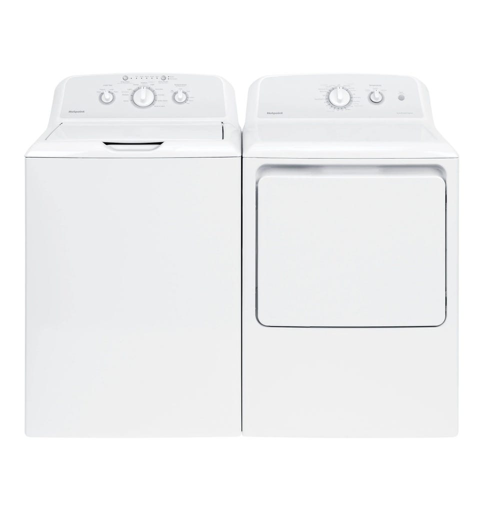 Hotpoint Top Load Washer and Electric Dryer