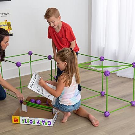 Buildable Indoor/Outdoor Play Fort Playset