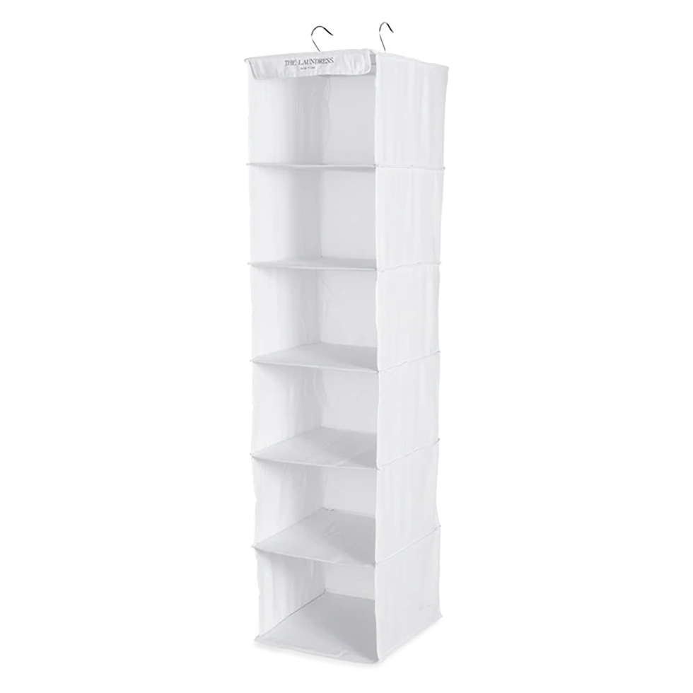 The Laundress 6-Tier Cotton Hanging Organizer 