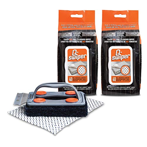 Q-Swiper BBQ Grill Cleaner Set 