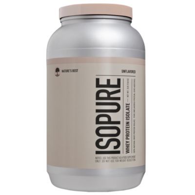 Isopure Zero Carb Unflavored, 100% Whey Protein Isolate