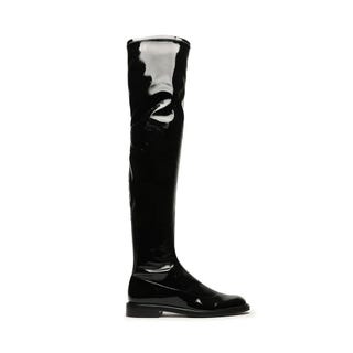 Kaolin Stretch Patent Boot