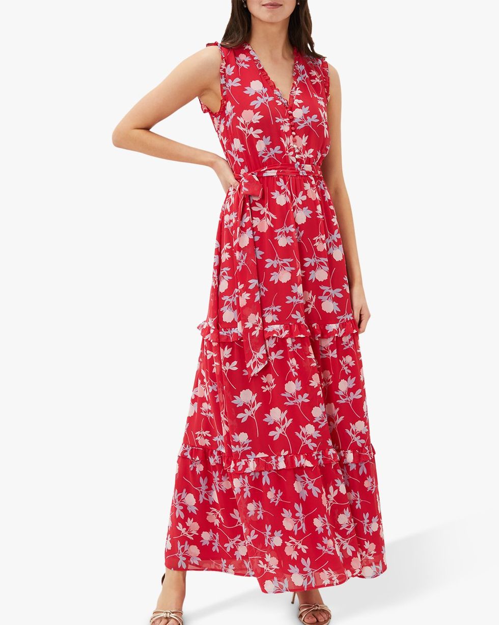 Phase Eight Antonella Floral Tiered Maxi Dress