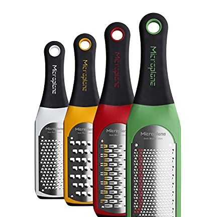 Hand-Held Artisan Extra Coarse Cheese Grater- Green