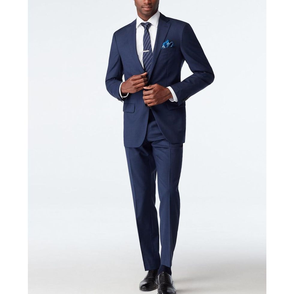 Howell Wool Stretch Navy Suit