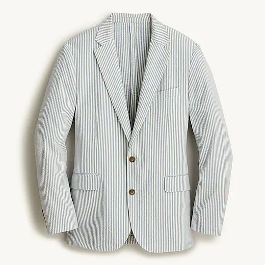 Ludlow Slim-fit Seersucker Suit