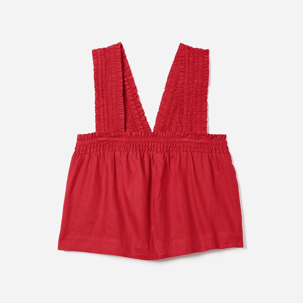 The Smocked Linen Cami