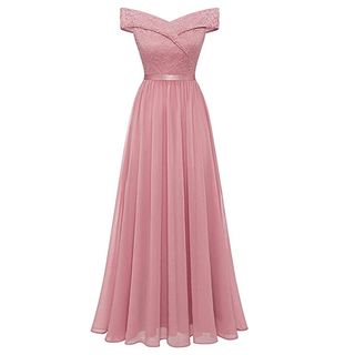 Lace Chiffon Dress