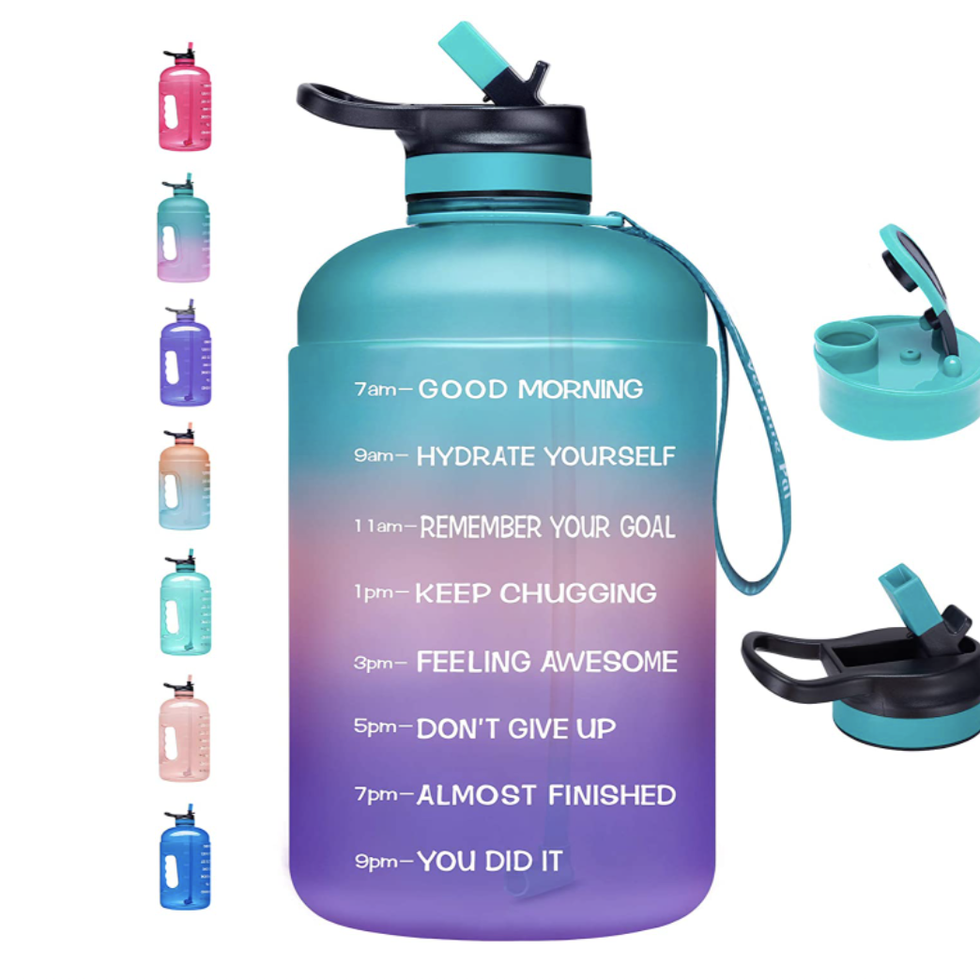 PLAY MiiR Water Bottle - peace love and yoga