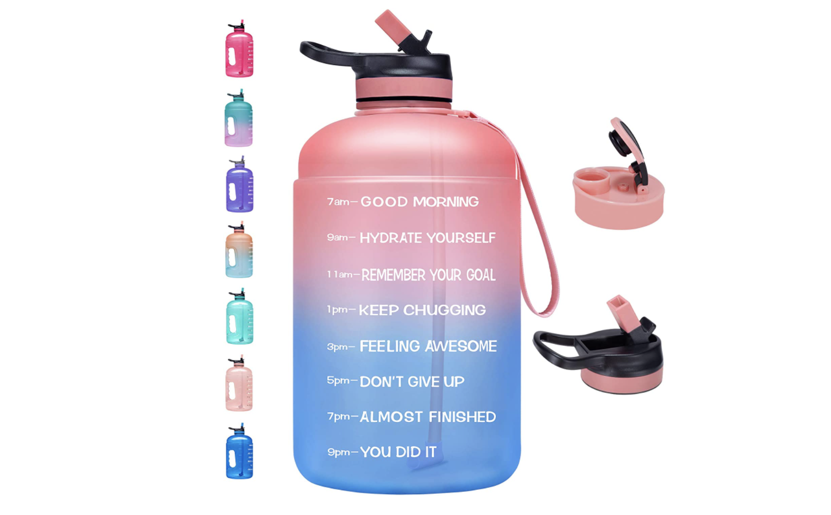 One Gallon Motivational Water Bottle