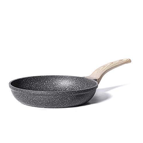 1pc 8 Inch Non-stick Frying Pan, Black, Suitable For Cooking Eggs