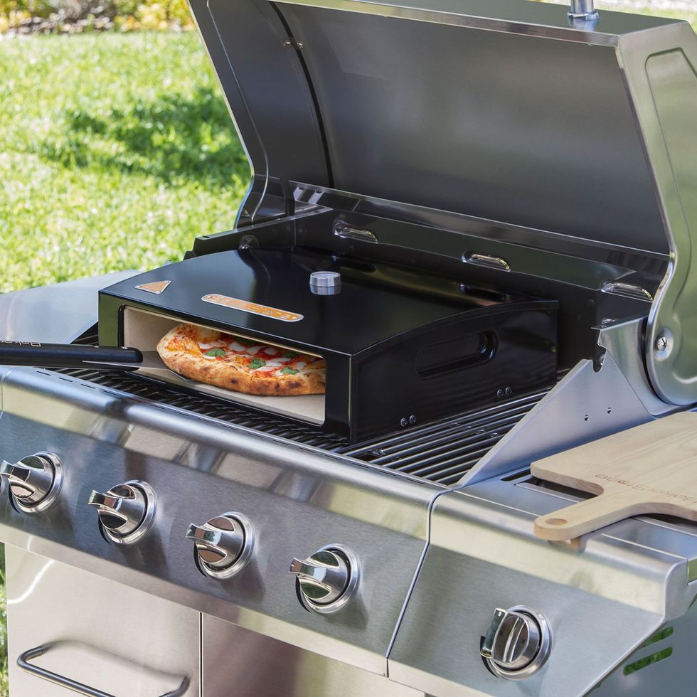 Grill Top Pizza Oven Kit 