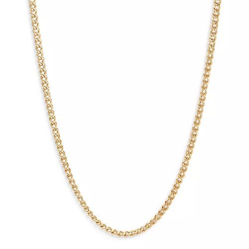 18-Karat Yellow-Gold Curb Chain Necklace