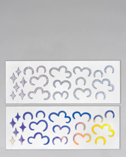 Donni x Facelace Decal Set: Head In The Clouds - £16