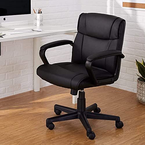 Amazonbasics mid deals back mesh chair