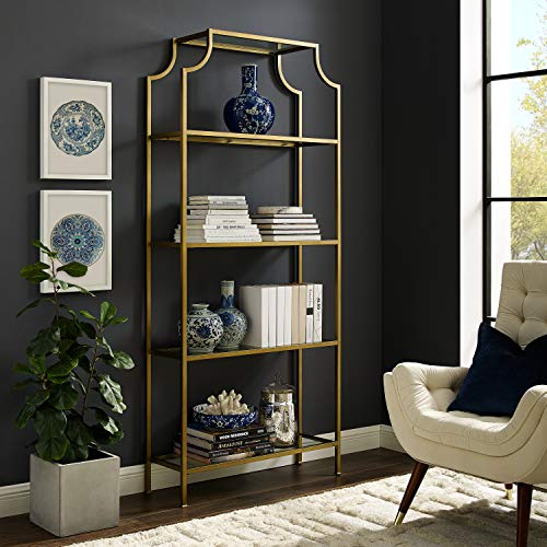 Aimee Etagere Bookcase