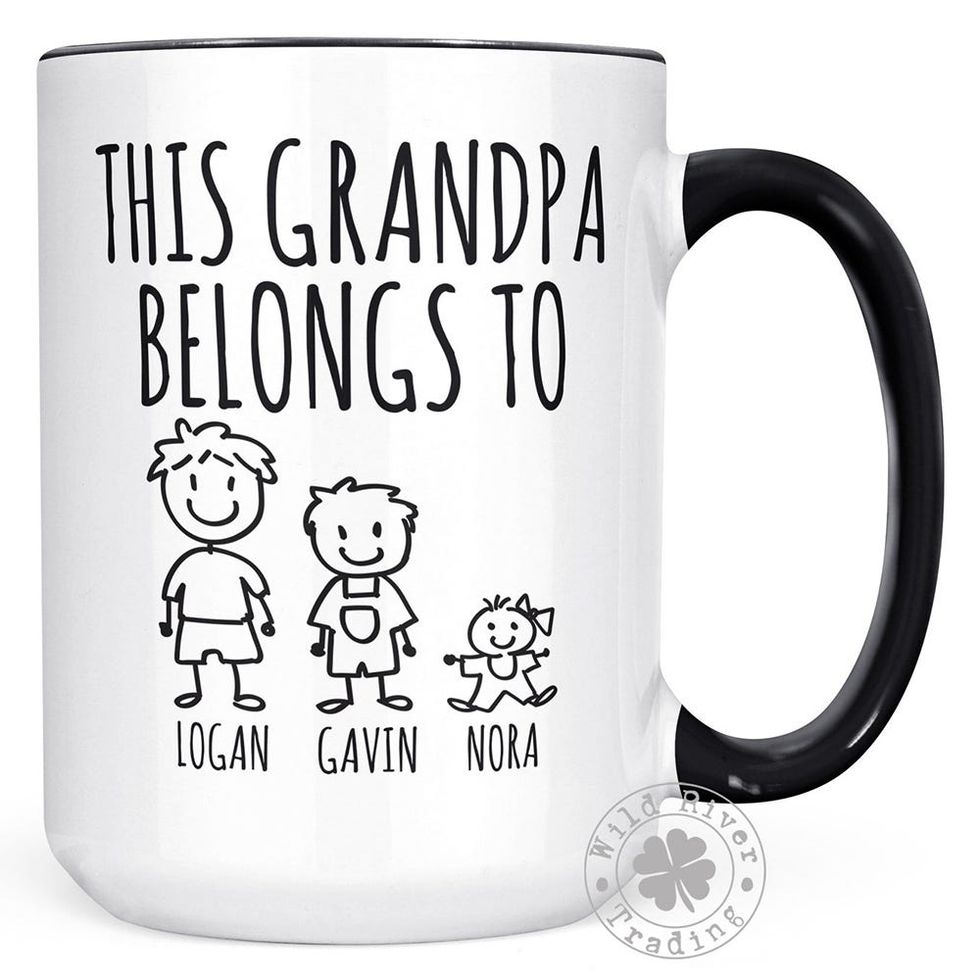 Personalized Grandkid Mug