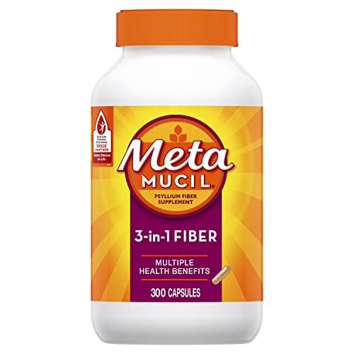 3-in-1 Psyllium Husk Fiber Supplement